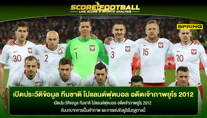 เปิดประวัติข้อมูล ทีมชาติ โปแลนด์ฟุตบอล อดีตเจ้าภาพยูโร 2012