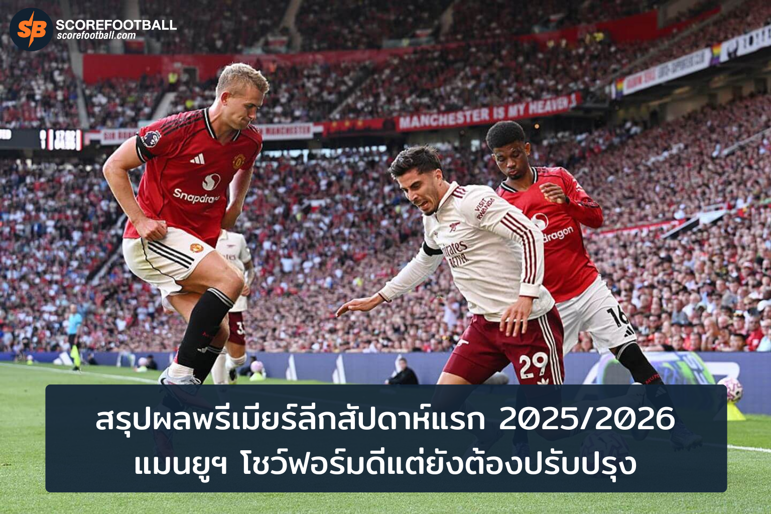 พรีเมียร์ลีก 20252026 แมนยูฯ เปิดตัวฟอร์มแรง แต่การป้องกันยังน่าห่วง