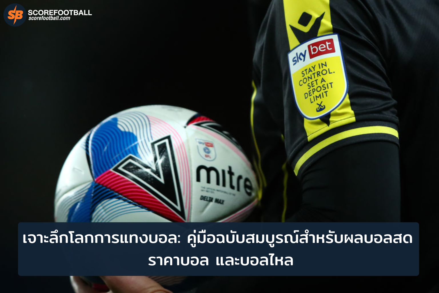 แทงบอลออนไลน์อย่างเซียน วิเคราะห์ผลบอลสด ราคาบอล และบอลไหล